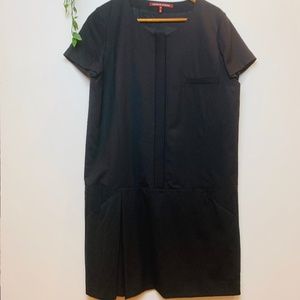 COMPTOIR DES COTONNIERS Drop Waist Shift Dress